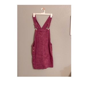 Forever 21 Corduroy Overall Dress